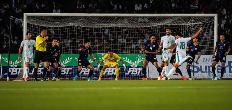Iraq claim easy win but Cambodia show improvement after humbling defeat