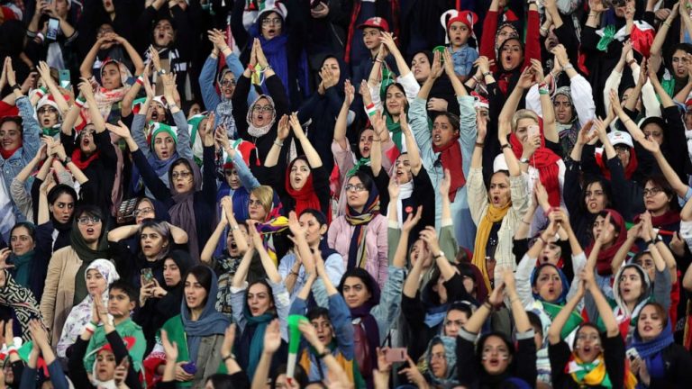 Women attend soccer match in Iran after decades of being kept out