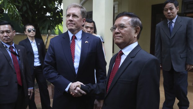 Kem Sokha Meets Diplomatic Representatives Following Easing of Bail Restrictions