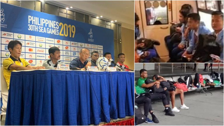 ASEAN football teams complain about transport, accommodation and food issues at SEA Games 2019