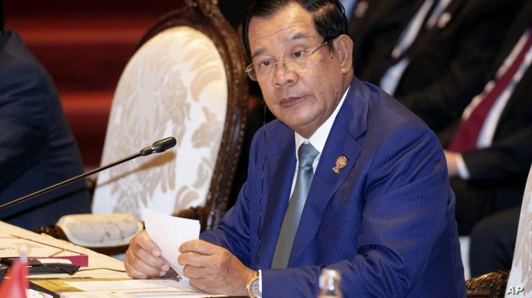 Cambodian Leader Sings Praises of US After Letter From Trump
