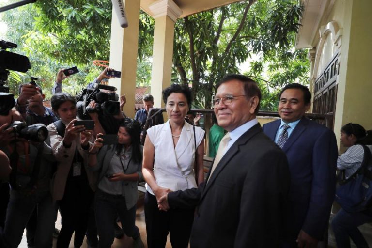 Cambodian court eases detention of top opposition figure