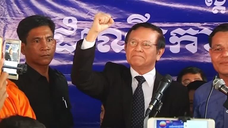Video: ‘I still need justice’: Cambodia frees opposition leader
