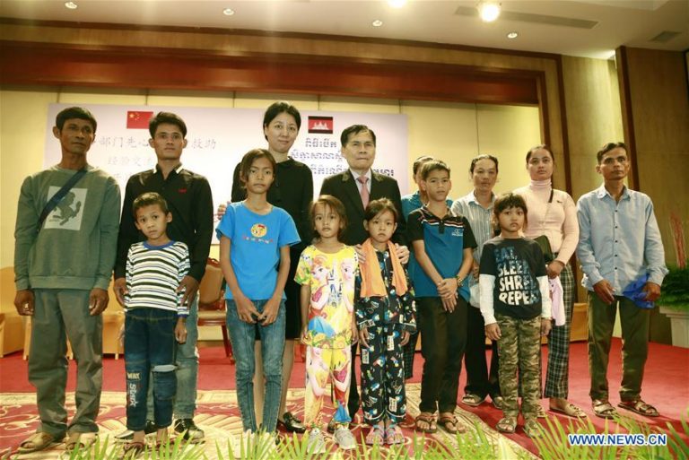 China-aided project cures Cambodian kids with heart disease