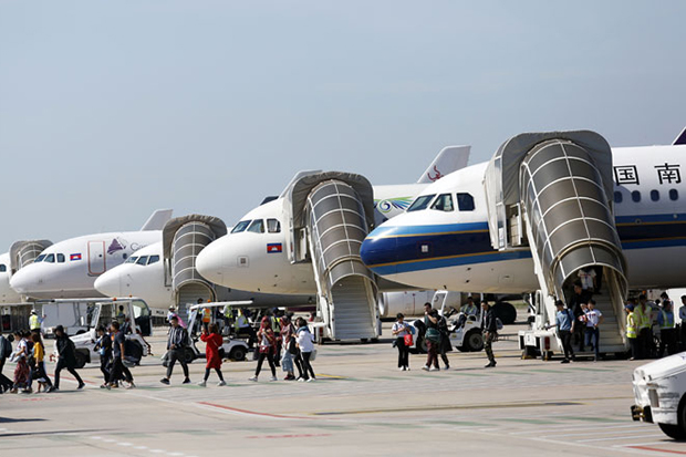 Cambodia’s air passenger traffic grows in Phnom Penh, Sihanoukville
