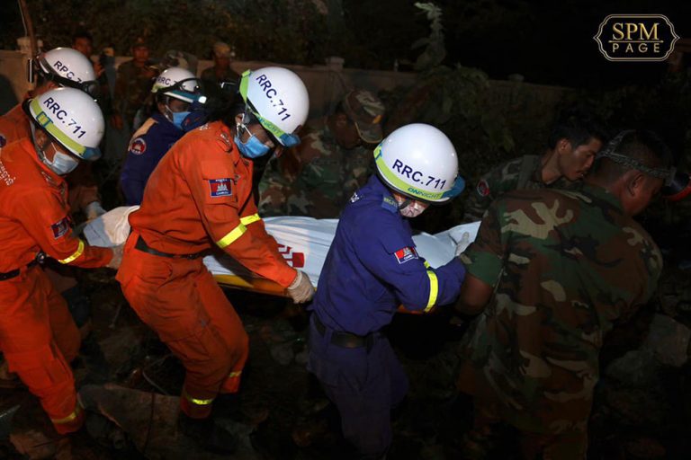 Rescue ends with 36 dead, including 6 children, after Kep building collapse