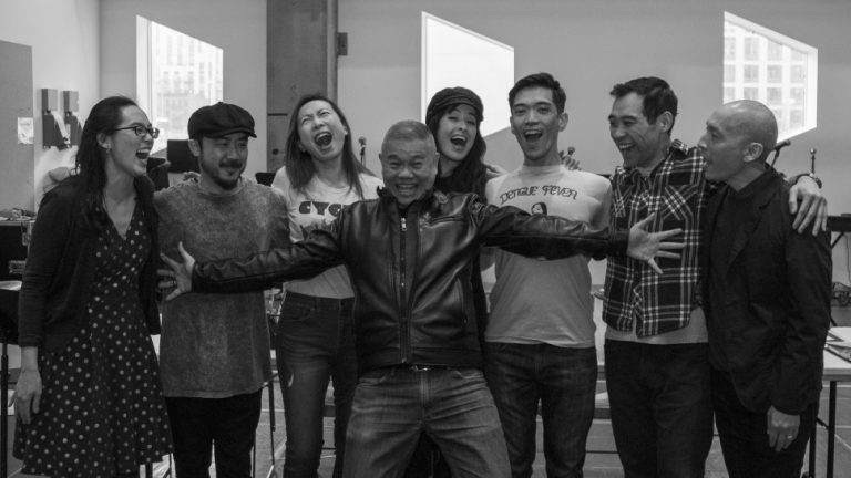 A Look Inside Rehearsals for Lauren Yee’s Cambodian Rock Band at Signature Theatre