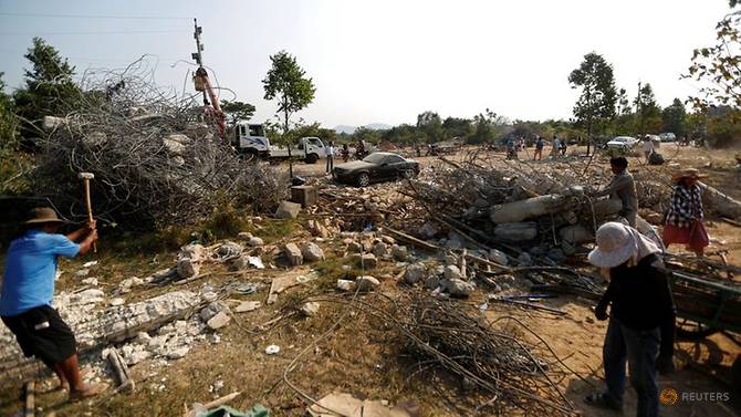 Owners of collapsed Cambodia building charged, released on bail