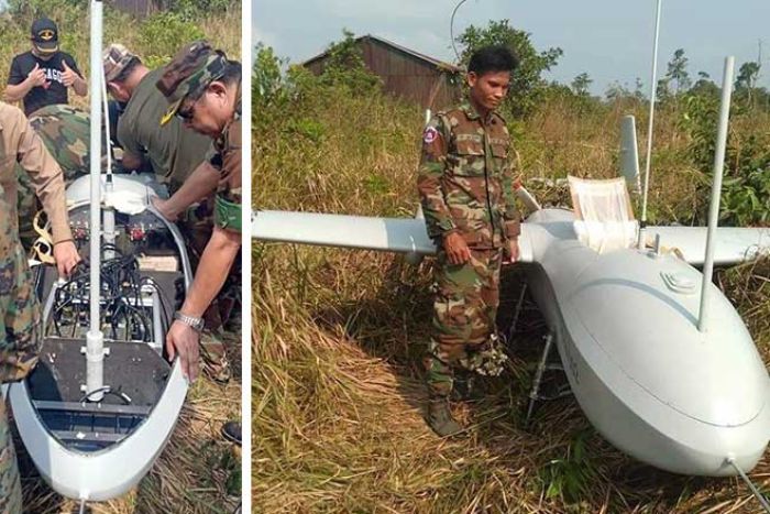 Chinese military officials made secret visit to Cambodia weeks before mysterious drone crashed