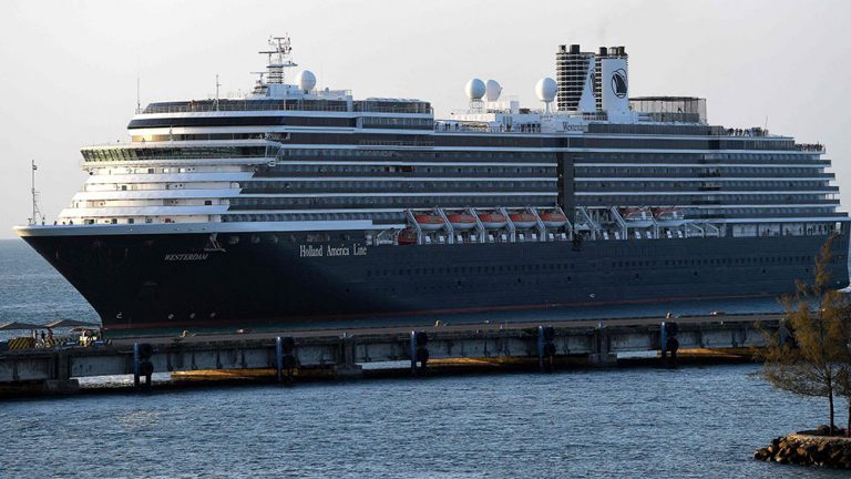 ‘It is taking time’: Holland America cruisers wait to get off docked ship in Cambodia after being in limbo