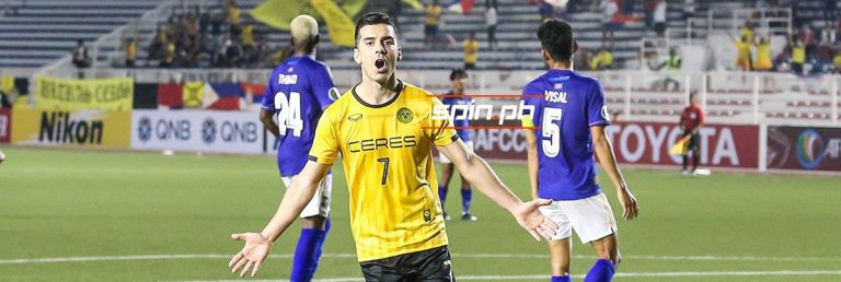 Marañon fires brace as Ceres blanks Cambodia side to kick off AFC Cup bid