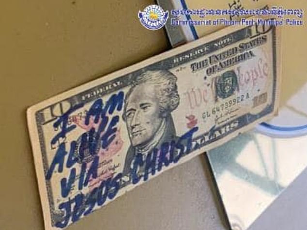 American tourist, 64, is arrested after wiping his saliva on a banknote and leaving it on an ATM in Cambodia amid coronavirus crisis (video)