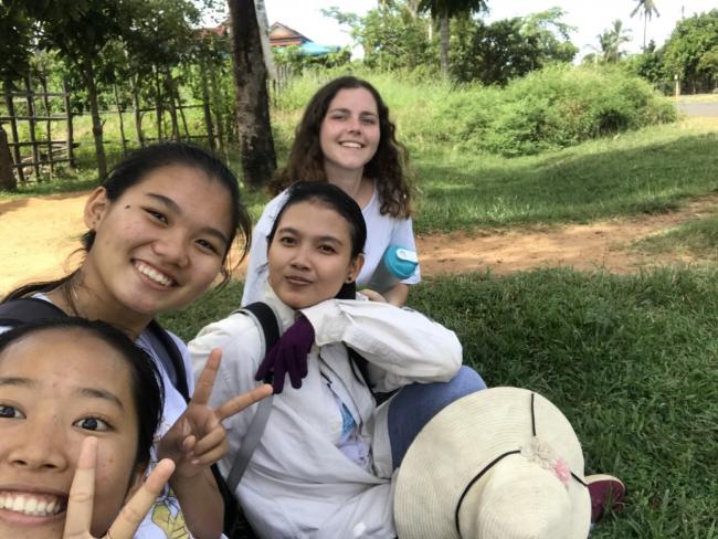 Cambodia to London: Weybridge woman’s volunteering odyssey