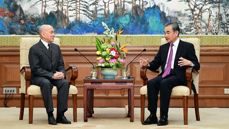 Wang Yi: China-Cambodia friendship sets example for state-to-state relations