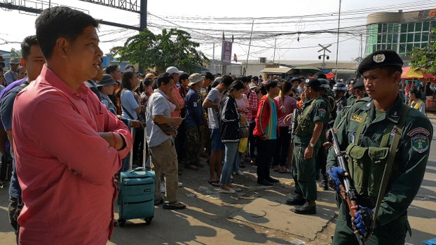 COVID-19 Border Closure Hits Cambodians Serving Thai Border Hard