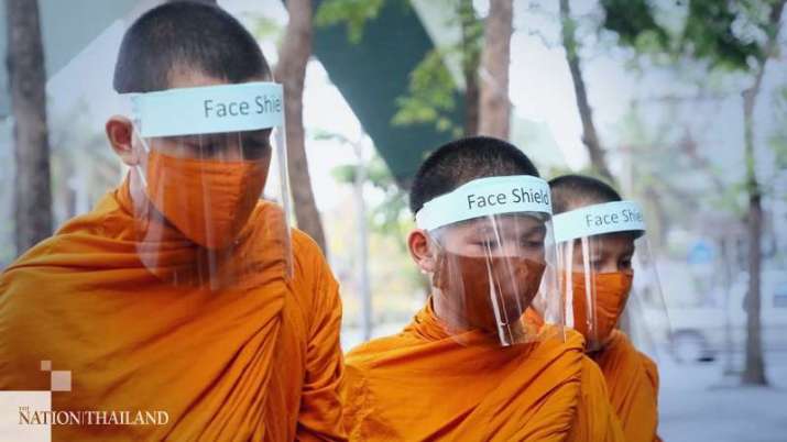 Buddhist Monks in Cambodia and Thailand Limit Religious Services Amid Pandemic