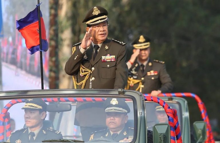 Who actually funds the Cambodian military?