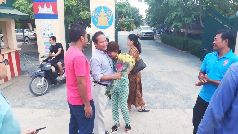 Cambodian unionist released from jail