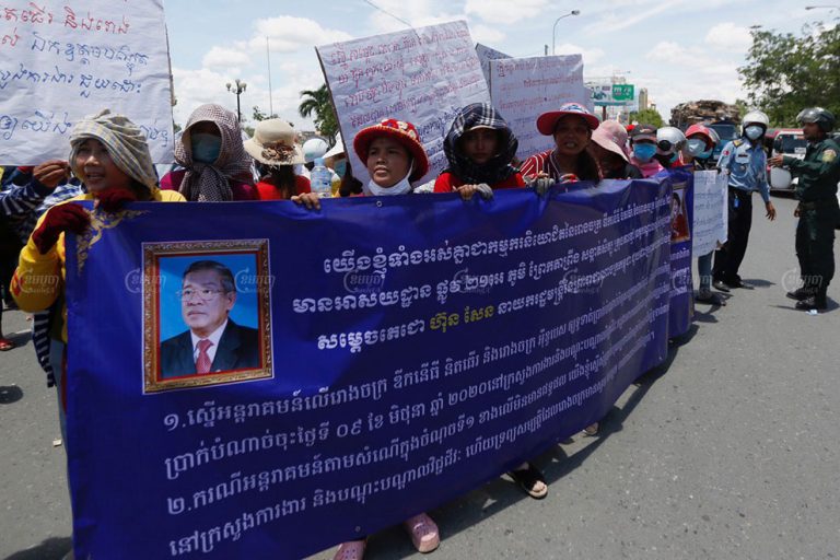 Amid Covid-19, thousands of garment workers protest for pay