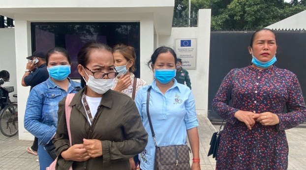 Wives of Detained Cambodian Opposition Activists Appeal to EU For Help