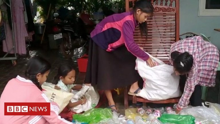 Cambodia’s ‘Rubbish School’ where kids pay with plastic (video)