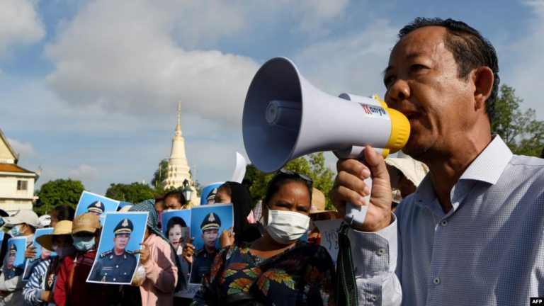 Cambodian Union Leader Arrested for ‘Incitement’