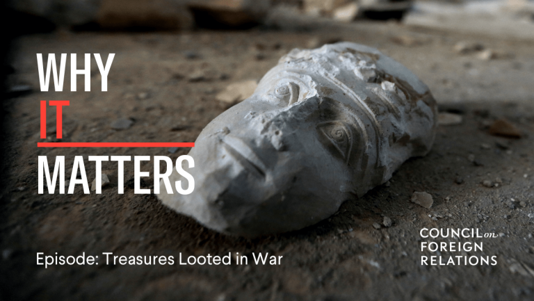 Treasures Looted in War