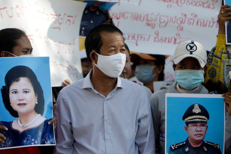 Cambodian labor leader arrested for political comments