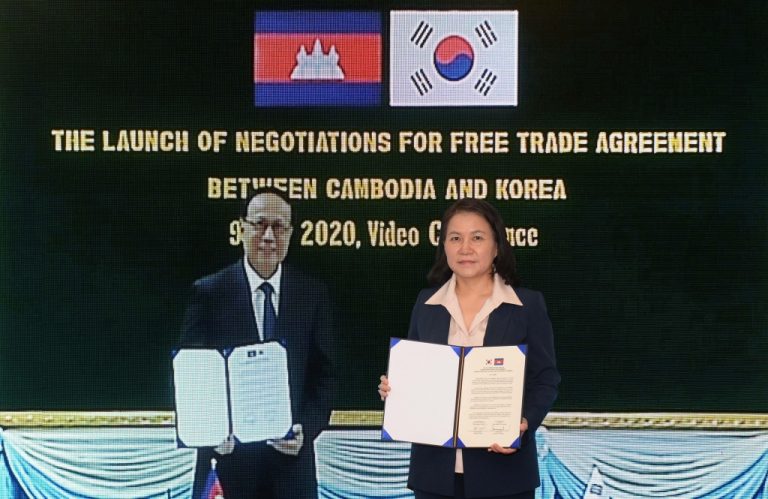 S. Korea, Cambodia to expand export portfolio in 2nd round of free trade talks