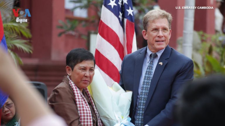 US Aims to Boost Trade with Cambodia, Encourage, Strengthen Human Rights, Ambassador Murphy Says