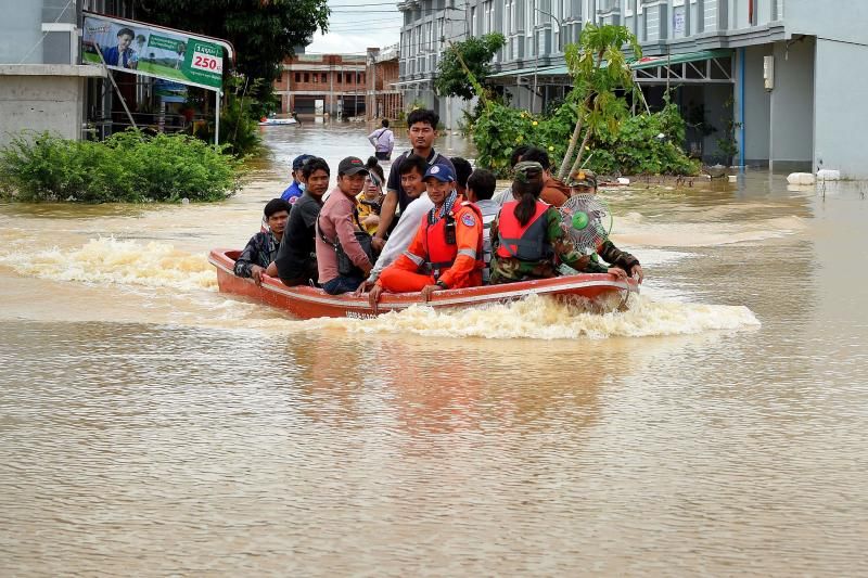 Cambodia Flood situation gets worse over 26,000 evacuated and 20