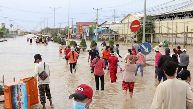 Flooding forces 40 garment factories to suspend operations