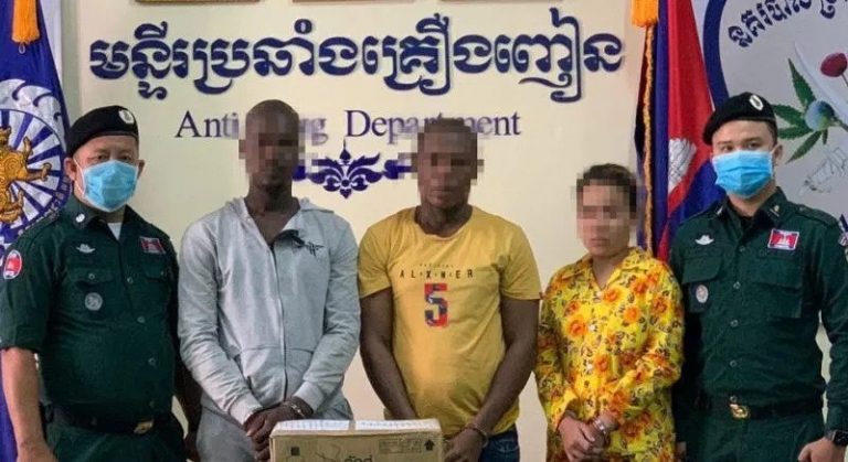 Nigerian Igwe Linus arrested in Cambodia for meth smuggling