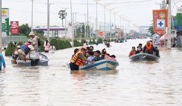 Floods in Cambodia claim 40 lives