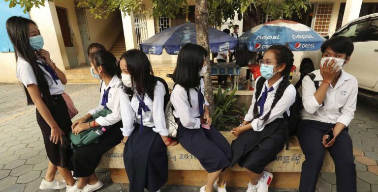 Cambodia shuts schools in capital area as virus precaution