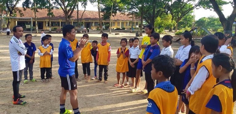 Cambodian charity’s football project recognised with Peace and Sport prize