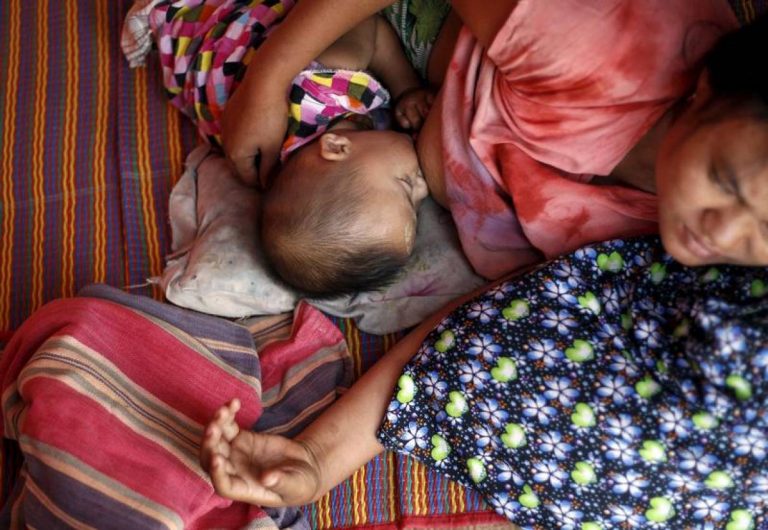 Viral breastfeeding photo fuels calls in Cambodia on women’s rights