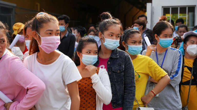 Cambodia kept coronavirus in check for a year. Now as infections surge, people in lockdown go hungry