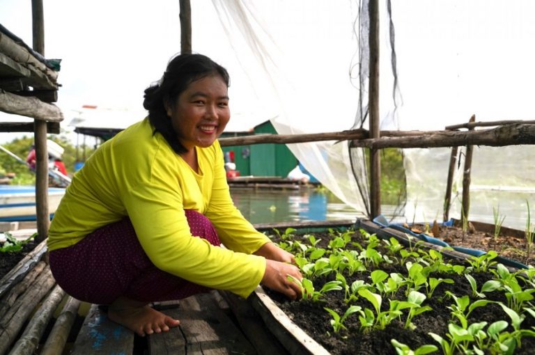 How women in Cambodia’s floating villages are adapting to climate change