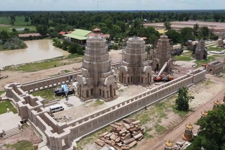 Abbot denies new temple complex is copy of Angkor Wat