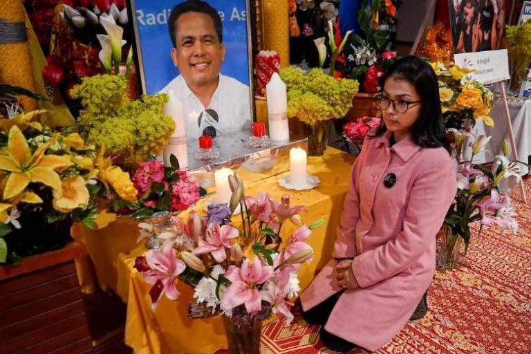 Family of slain Cambodian activist Kem Ley mark five-year anniversary