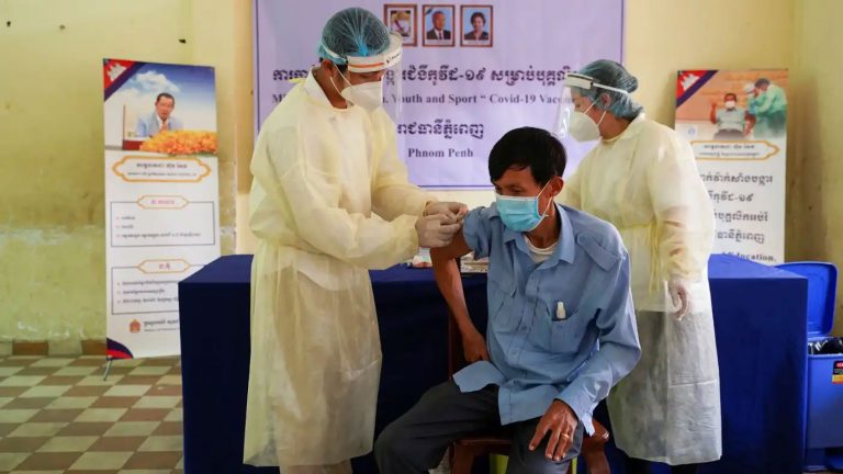 Cambodia schools reopen as COVID vaccinations near targets
