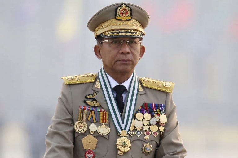 Myanmar’s junta chief ‘says Asean envoy can meet Suu Kyi party members’