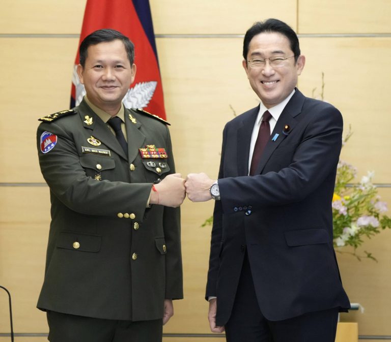 Japan and Cambodia affirm security cooperation in Indo-Pacific