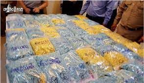 Cambodia arrests American man and local helper for trafficking almost 43kg of drugs