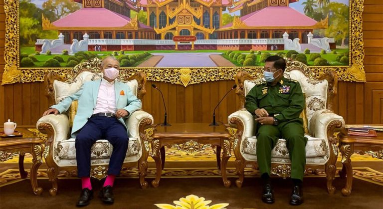 Hun Sen Asks Japanese Envoy to Work With ASEAN on Myanmar Crisis