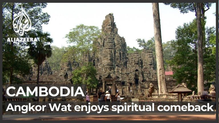 Cambodia’s Angkor Wat temple enjoys spiritual comeback as tourism recovers (video)