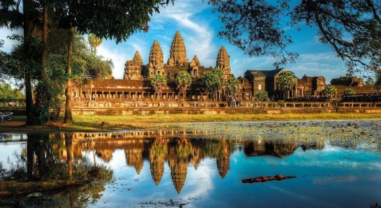 Angkor Wat, the world’s biggest religious complex, is sacred to two faiths