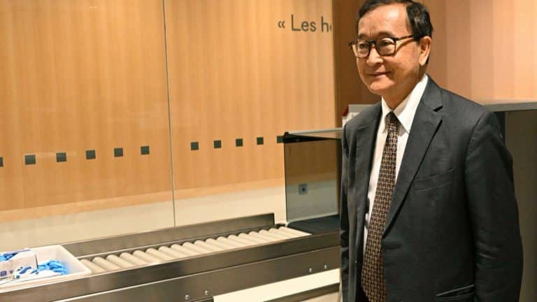 Cambodian opposition figure Sam Rainsy faces defamation trial in France