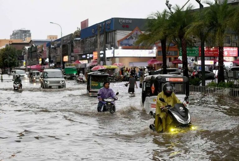 Floods, extended monsoon hit Cambodia after drought